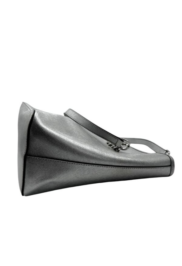 MICHEL KORS - JET SET TOTE SILVER - Image 4